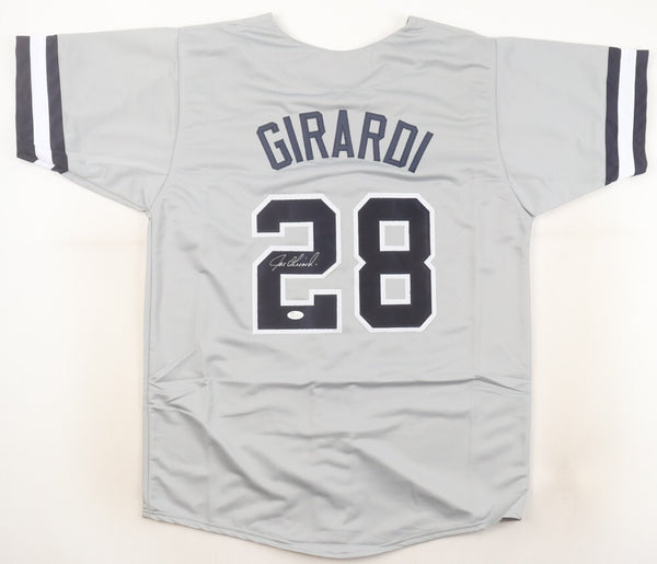 Joe Girardi Signed New York Yankees Road Jersey (JSA COA) N.Y. Manager 2008-2017