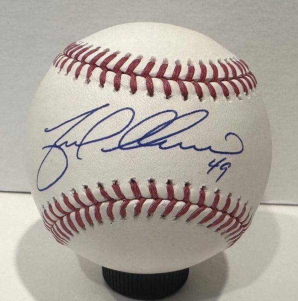 YOVANI GALLARDO Signed Official MLB Baseball - Milwaukee Brewers - JSA
