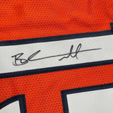 Autographed/Signed Brandon Marshall Denver Orange Football Jersey Beckett COA