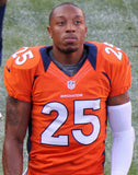 Chris Harris Jr. Signed Denver Broncos Jersey (Beckett) Super Bowl L Champion