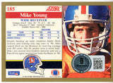 Mike Young Autographed 1991 Score #185 Trading Card Beckett 44801