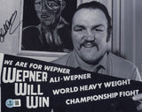 Chuck Wepner Autographed Signed 8x10 Photo Beckett BAS QR #BS30785