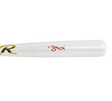 Yadier Molina Signed St. Louis Cardinals Rawlings White Chrome Bat