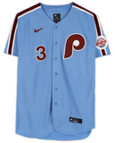 BRYCE HARPER Autographed "21 NL MVP" Phillies Authentic Blue Jersey FANATICS