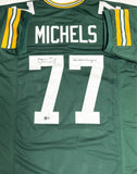 Packers JOHN MICHELS Signed Custom Replica Jersey AUTO w/ "SB XXXI Champs" - BAS
