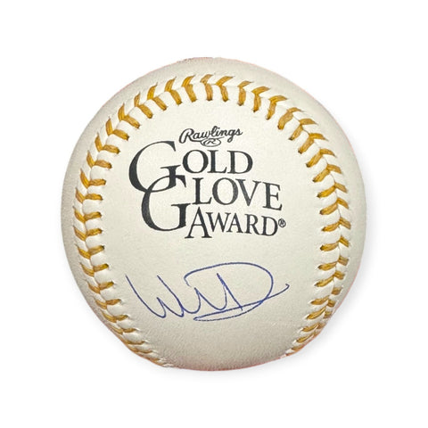 Wilyer Abreu Boston Red Sox Signed Autographed Gold Glove Award Baseball