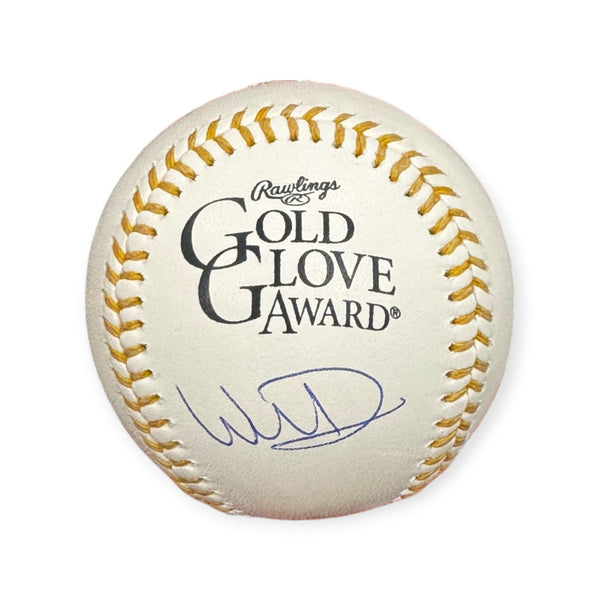 Wilyer Abreu Boston Red Sox Signed Autographed Gold Glove Award Baseball