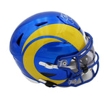 Eric Dickerson Signed Los Angeles Rams Speed Flex Mid-Size NFL Midi Helmet