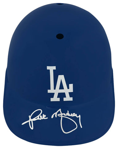 Rick Monday Signed LA Dodgers Souvenir Replica Batting Helmet - (SCHWARTZ COA)