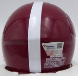Brian Robinson Autographed Signed Alabama Mini Helmet Fanatics Holo #DQ16443614