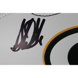 Sterling Sharpe Autographed Green Bay Packers Logo Football HOF Beckett W 53896