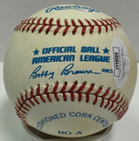 Orioles HOF'er JIM PALMER Signed Official American League Baseball AUTO JSA