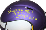 Randy Moss Signed Minnesota Vikings Authentic Speed w/insc BAS 40230