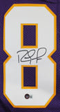 Vikings Randy Moss Authentic Signed Purple 1998 Mitchell & Ness Throwback