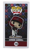 D-Backs Corbin Carroll Authentic Signed #115 Funko Pop Vinyl Figure JSA #CI50044