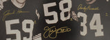Ham Lambert & Russell HOF Signed/Autographed 16x20 Photo Steelers BAS 212501