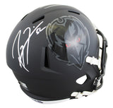 Ravens Ray Lewis Signed 2026 On-Field Alt F/S Speed Rep Helmet W/ Case BAS Wit