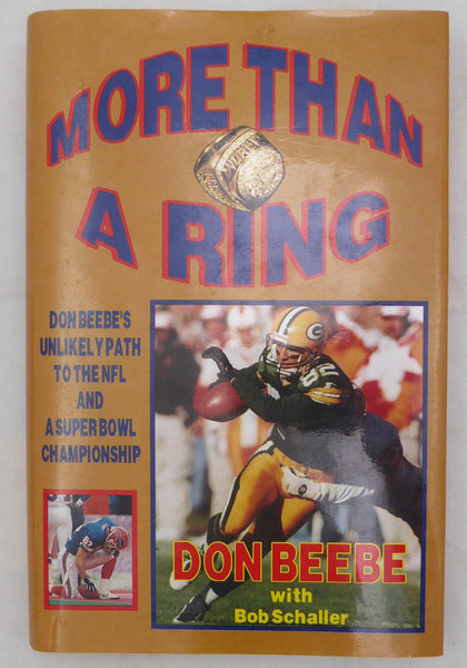 Don Beebe Autographed Signed Book Green Bay Packers "God Bless" SKU #215612