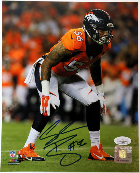 Shane Ray Autographed Denver Broncos 8x10 Photo JSA COA