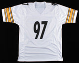 Cameron Heyward Signed Pittsburgh Steelers Jersey (Beckett QR) 3xPro Bowl D.T.