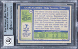 Oilers Charlie Joiner "HOF 96" Signed 1972 Topps #244 Card Auto 10! BAS Slabbed