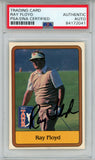 Ray Floyd Autographed/Signed 1981 Donruss #10 Trading Card PSA Slab 43802