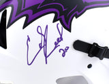 Flacco Reed Lewis Signed Ravens F/S Lunar Speed Authentic Helmet-Beckett W Holo