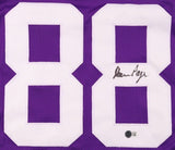 Alan Page Signed Minnesota Vikings Jersey (Beckett) 9xPro Bowl Defensive Tackle