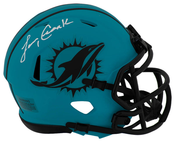 Larry Csonka Signed Miami Dolphins RAVE Riddell Speed Mini Helmet (SCHWARTZ COA)