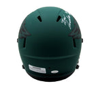 Nolan Smith Signed/Inscribed Full Size Rave Replica Helmet Eagles JSA 193475