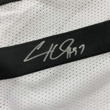 Framed Autographed/Signed Cameron Heyward 33x42 Pittsburgh White Jersey BAS COA