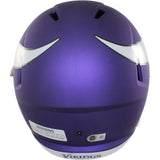 Justin Jefferson Autographed Minnesota Vikings F/S Tribute Helmet Beckett 57906