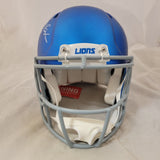 BARRY SANDERS SIGNED LIONS ALTERNATE SPEED AUTHENTIC HELMET BECKETT COA