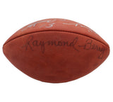 JSA Authentic NFL Football Signed by Montana, Elway, Marino, Unitas, Berry