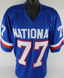 Gary Larsen Signed Minnesota Vikings NFC Pro Bowl Jersey (Beckett COA)All Pro DT