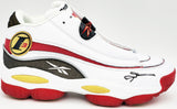 ALLEN IVERSON AUTOGRAPHED WHITE REEBOK THE ANSWER SHOE 76ERS 9.5 BECKETT 233345