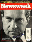 President Gerald Ford Signed Newsweek Magazine JSA
