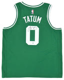 Jayson Tatum Boston Celtics Signed NBA Green Nike Swingman Jersey FANATICS