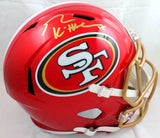 George Kittle Signed F/S San Francisco 49ers Flash Speed Helmet-Beckett W Holo