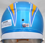 LaDainian Tomlinson Autographed Flash Full Size Helmet Chargers HOF 17 Beckett