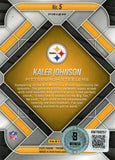 Kaleb Johnson Signed Pittsburgh Steelers 25 Prizm Emergent #5 Card Beckett 56995