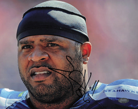 Leroy Hill Autographed Signed 8x10 Photo Seattle Seahawks MCS Holo #63148