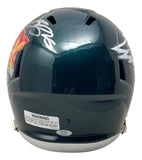 Saquon Barkley Signed Eagles Super Bowl 59 FS Replica Speed Helmet PSA/DNA