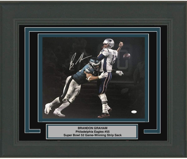 FRAMED Autographed BRANDON GRAHAM SB 52 Spotlight 16x20 Photo JSA COA