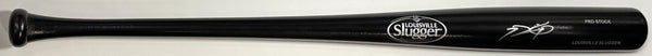 Brewers Tigers PRINCE FIELDER Signed Louisville Slugger Black Bat AUTO - JSA