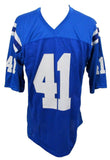 Antoine Bethea Signed/Auto Blue Indianapolis Colts Football Jersey JSA 208158