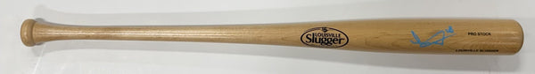 Luis Lara Signed Blonde Replica Louisville Slugger Bat - Milwaukee Brewers - BAS