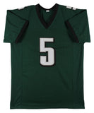 Donovan McNabb Authentic Signed Green Pro Style Jersey BAS Witnessed