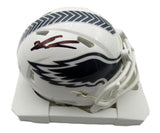 Jalen Carter Signed/Auto Salute to Service Mini Helmet Eagles PSA/DNA 193667