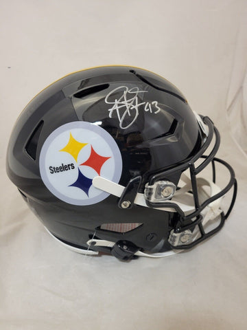 TROY POLAMALU SIGNED PITTSBURGH STEELERS SPEEDFLEX AUTHENTIC HELMET BECKETT